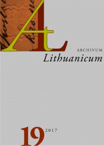 JUOZAPAS ARNULFAS GIEDRAITIS'S NEW TESTAMENT (1816): RELATION WITH THE EDITIONS OF GOSPELS IN THE NINETEENTH CENTURY Cover Image