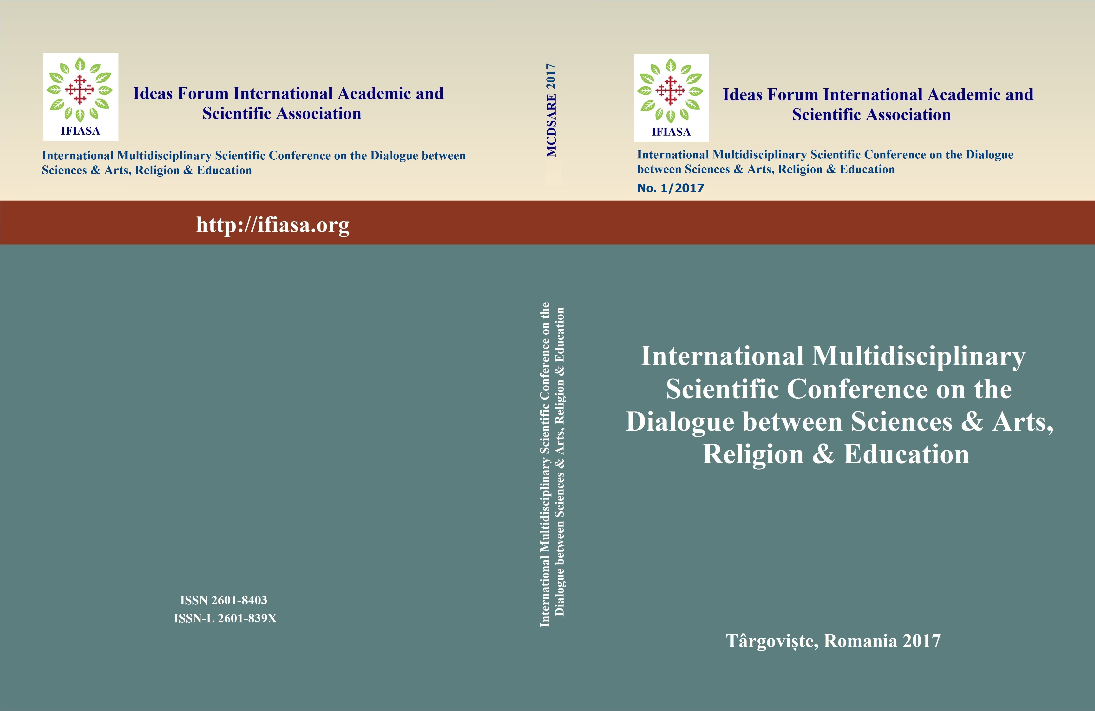 THE ANTHROPOLOGICAL CONCEPT OF DUMITRU STĂNILOAE, Cover Image