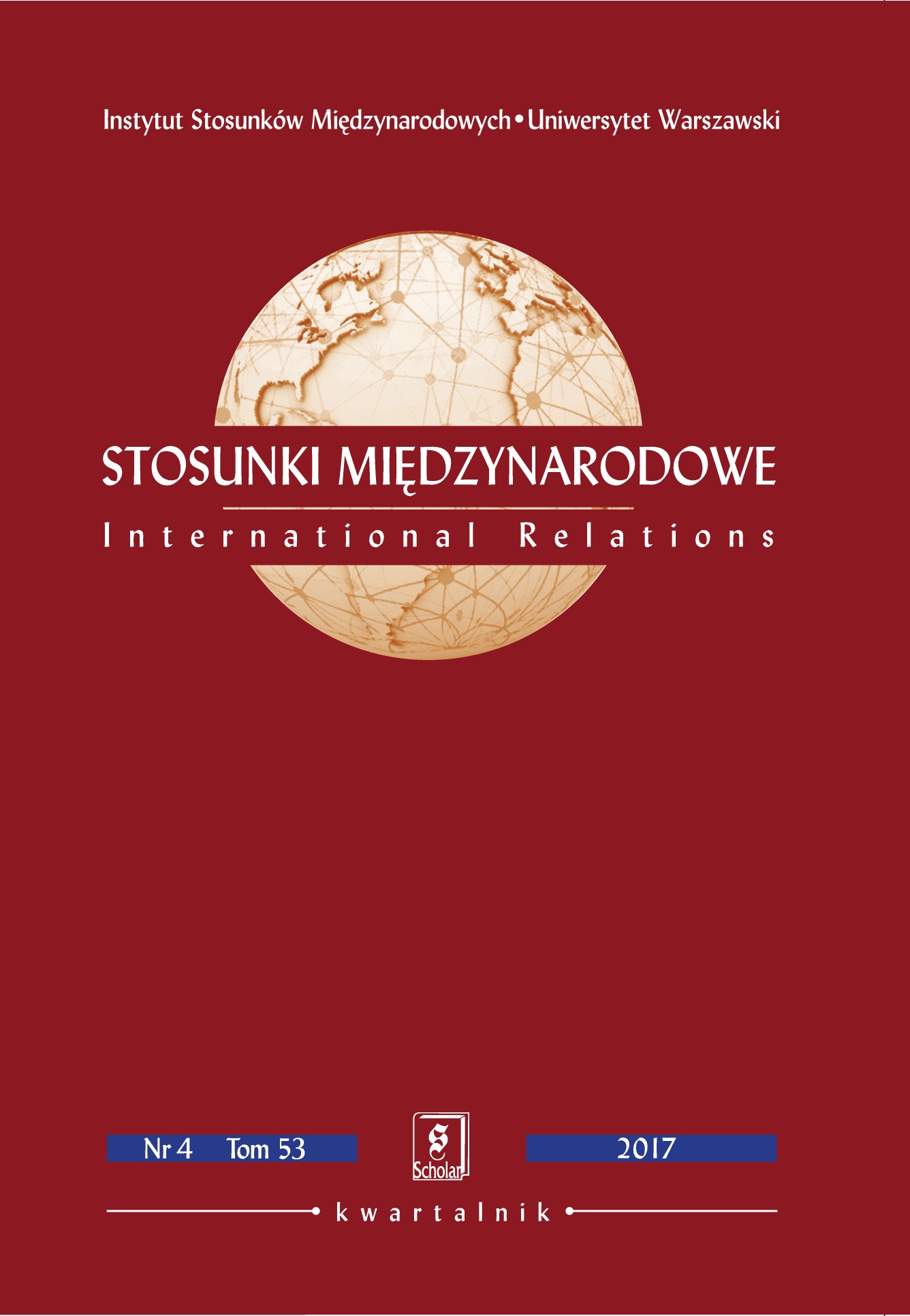 Sprawozdanie z XVII Konferencji Instytutu Stosunków Międzynarodowych
WNPiSM Uniwersytetu Warszawskiego i Księży Werbistów „Sacrum i profanum
we współczesnym świecie”, pt. Religia – naród – tożsamość w rzeczywistości
międzynarodowej, Pieniężno