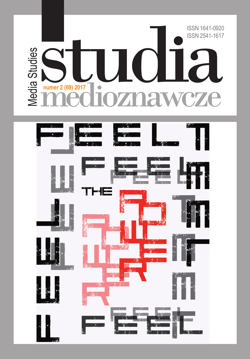 Report from the 299th meeting of the Press Commission (Polish Academy of Science) „Broadcasting reform in the light of the actual media regulation”, Cracow, April 12, 2017 Cover Image