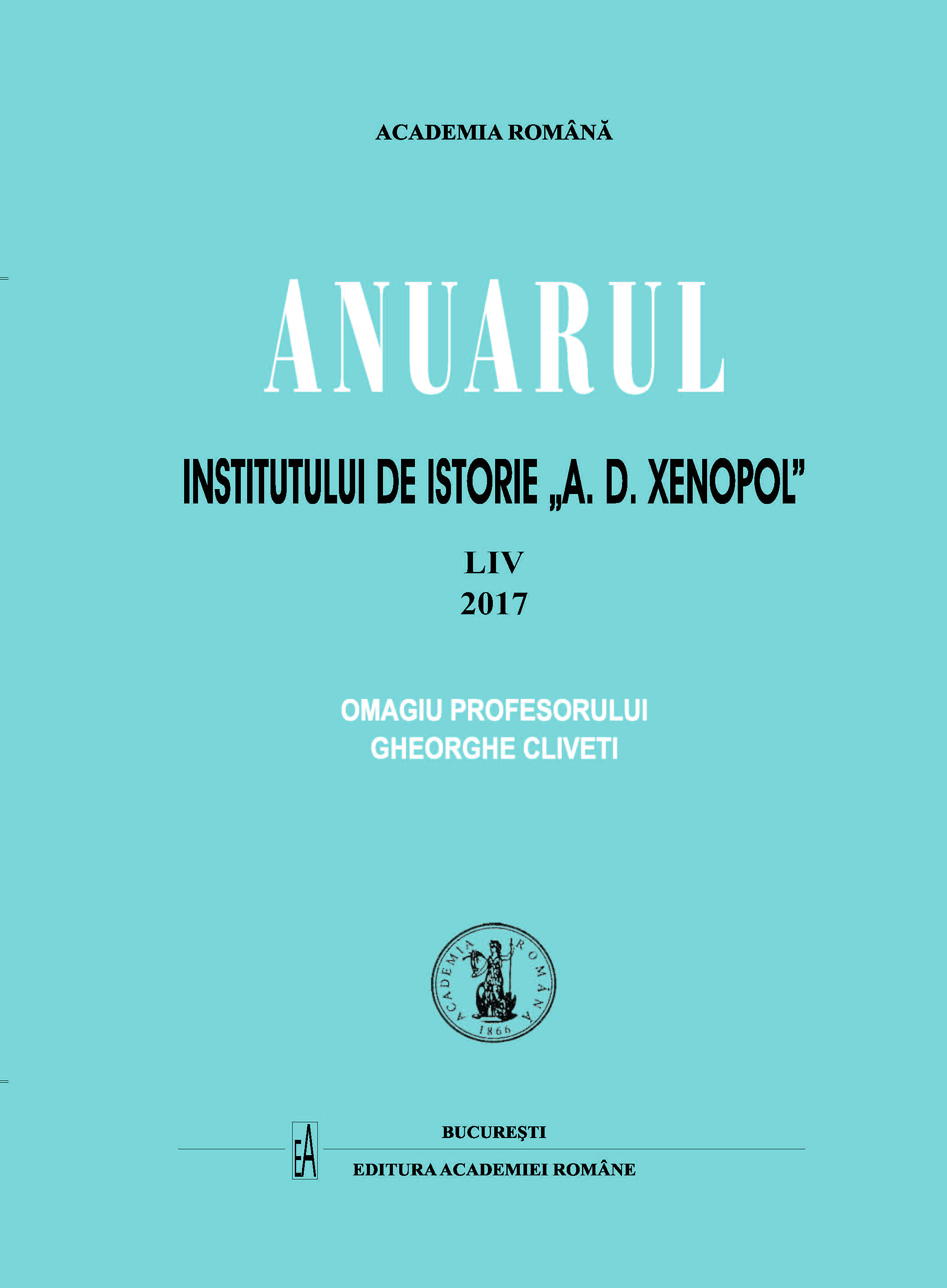 “RĂSFULGERAȚII” (THUNDERSTRUCK REFUGEES): OFFICIAL HISTORY AND ITS DENYING COUNTERPARTS. MEMOIRS, ORAL HISTORY, NOWADAYS REPORTAGES AND ONLINE INFORMATION AS ALTERNATIVE SOURCES OF A GROWING NEW ARCHIVE Cover Image