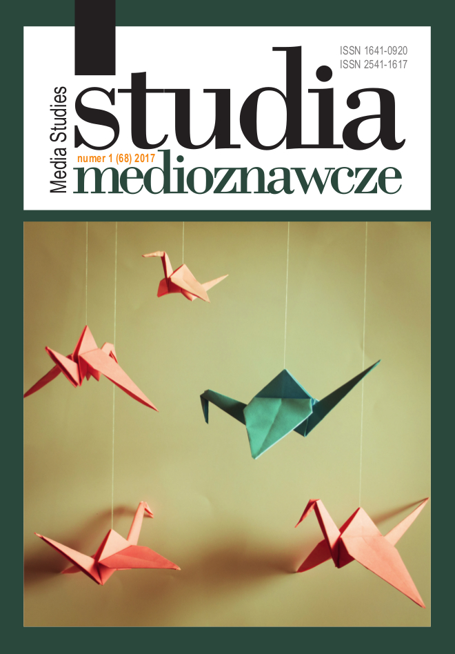 Journalism and social communication students in Poland. Motivations, expectations and professional plans Cover Image