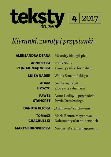 Autor i kulisy – przypadek Pawła Demirskiego