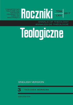 Human Conception and the Status of Single–Celled Human Zygote from the Perspective of Catholic Bioethics Cover Image