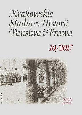 A Symposium in Memory of Professor Stanisław Płaza (1927–2006), Faculty of Law and Administration of the Jagiellonian University, 20th September 2016 Cover Image