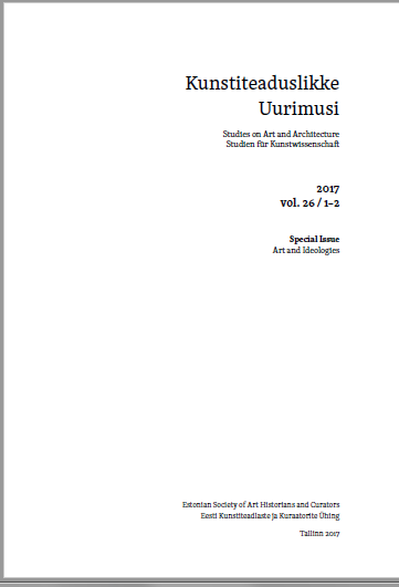 Latvian National Art after 1934: Ideology, Practice and Evaluation