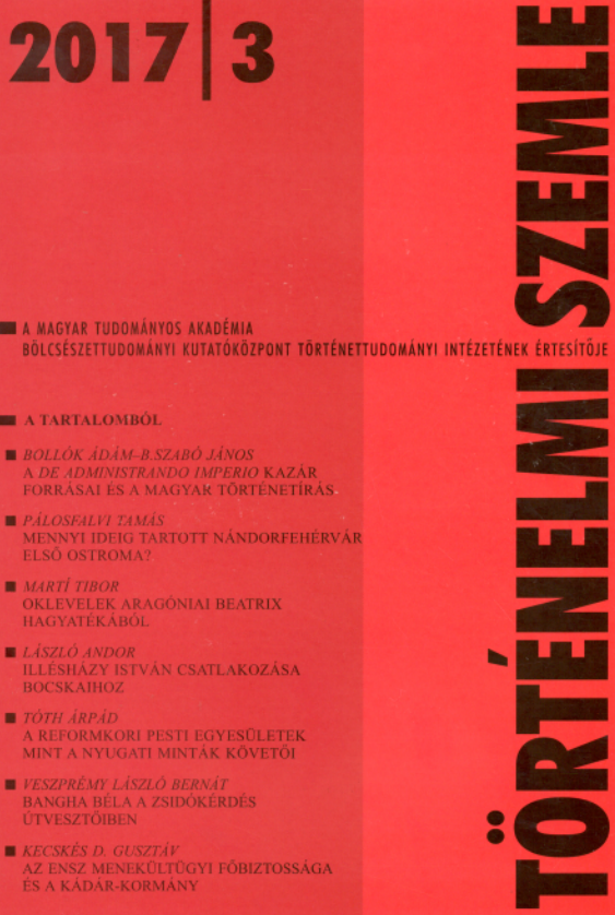 Az ENSZ Menekültügyi Főbiztossága és a Kádár-kormány közti kapcsolat az 1956-os magyar menekültválság idején