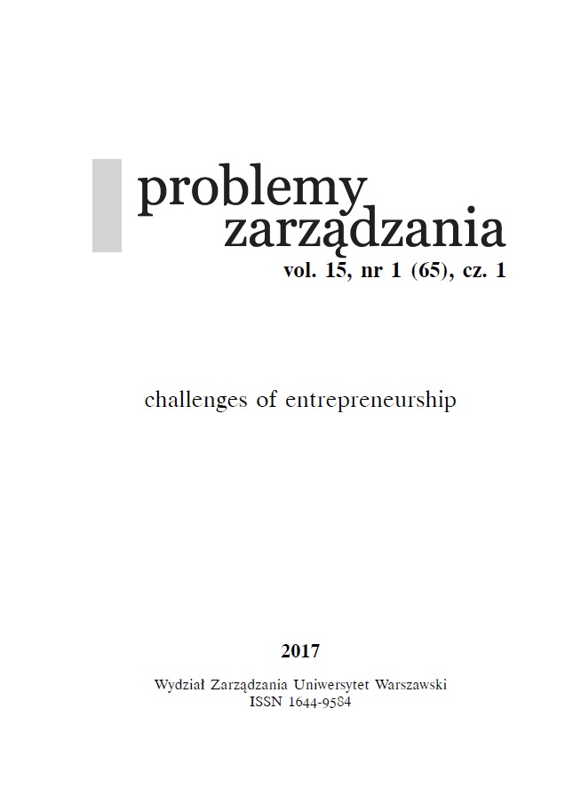 Fiscal Barriers to Entrepreneurship Development in Poland Cover Image