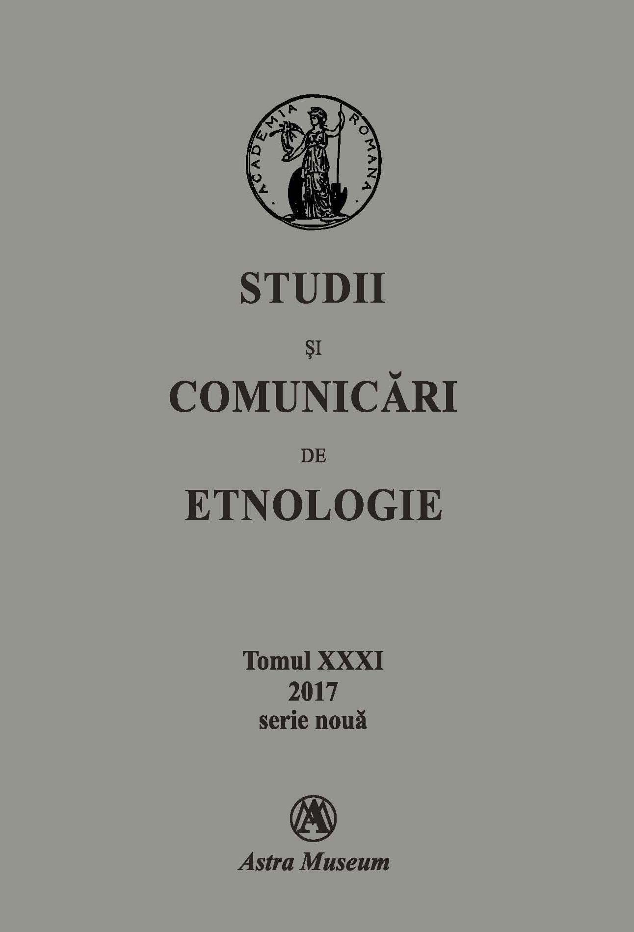 Practices of easing the death. Case study: the villages Băsești and Oarța de Sus in the area of Codru Cover Image