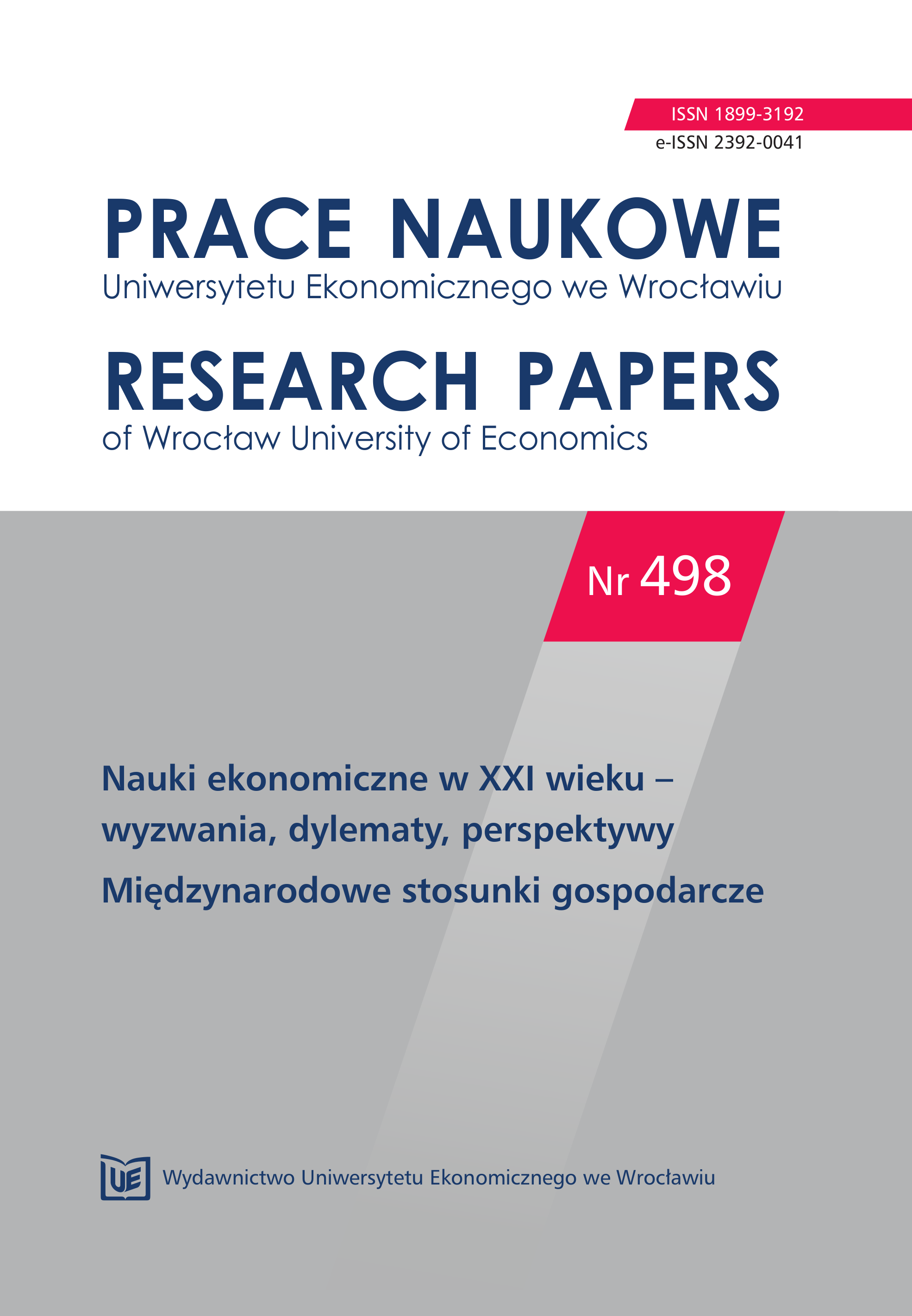 Challenges for Polish regional policy in the context of EU cohesion policy after 2020 Cover Image