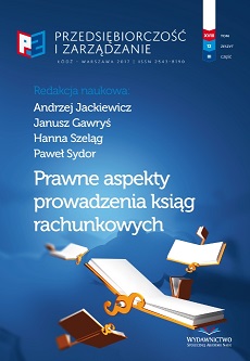 Problemy rzetelnego prowadzenia ksiąg rachunkowych w praktyce gospodarczej, orzecznictwie sądowym i procesach karnych w sprawach gospodarczych