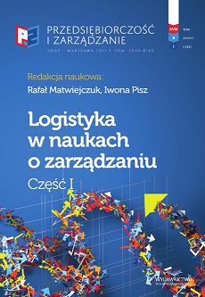 Production Logistics in Enterprises with Japanese Capital Located in Poland Cover Image