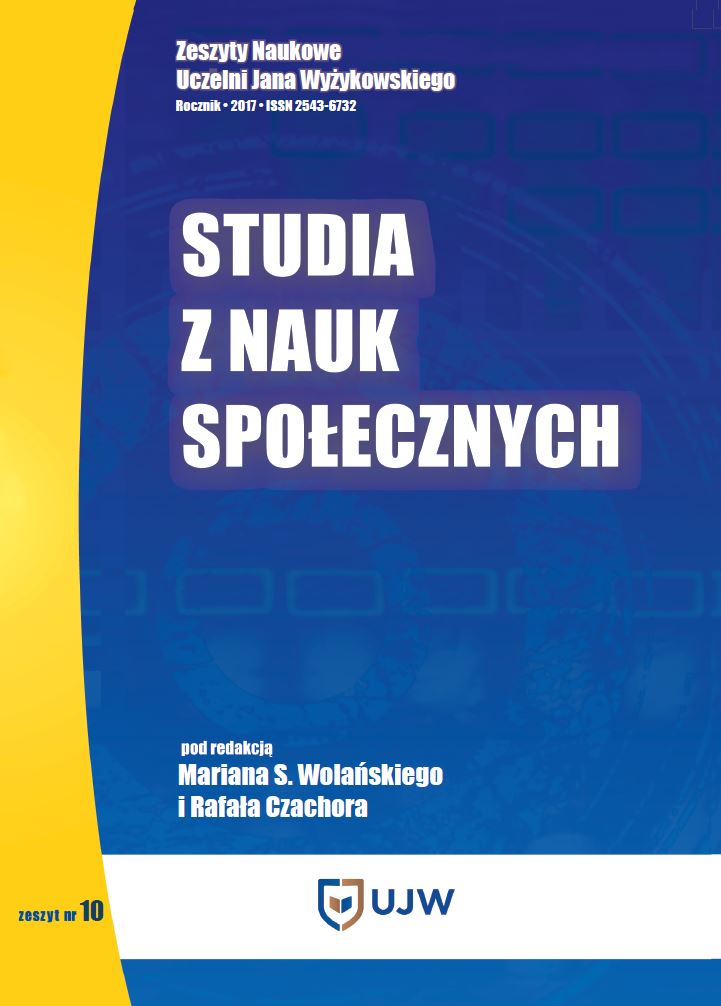 The situation of refugees in Poland in the years 2013–2016 – the scale of the problem and the scope of the social support Cover Image