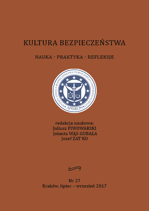 Samoobrona indywidualna w perspektywie ogólnej teorii sztuk walki