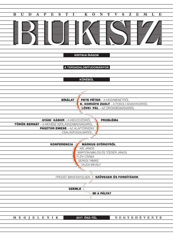 The debate between Márkus and Altrichter Cover Image