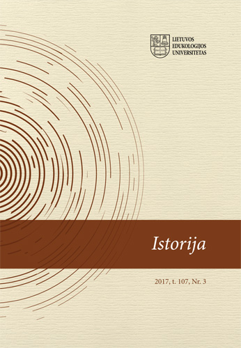 Transfer of Public Authorities and Institutions of the Republic of Lithuania to Vilnius in 1939–1940: Plans and Their Implementation