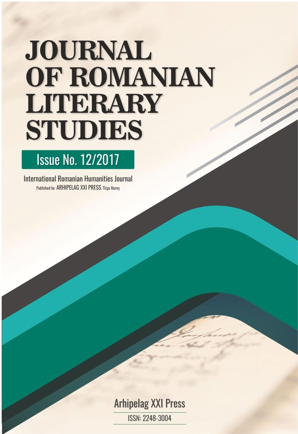 A GRAMMATICAL CLASSIFICATION OF THE OBJECT IN ROMANIAN LANGUAGE Cover Image