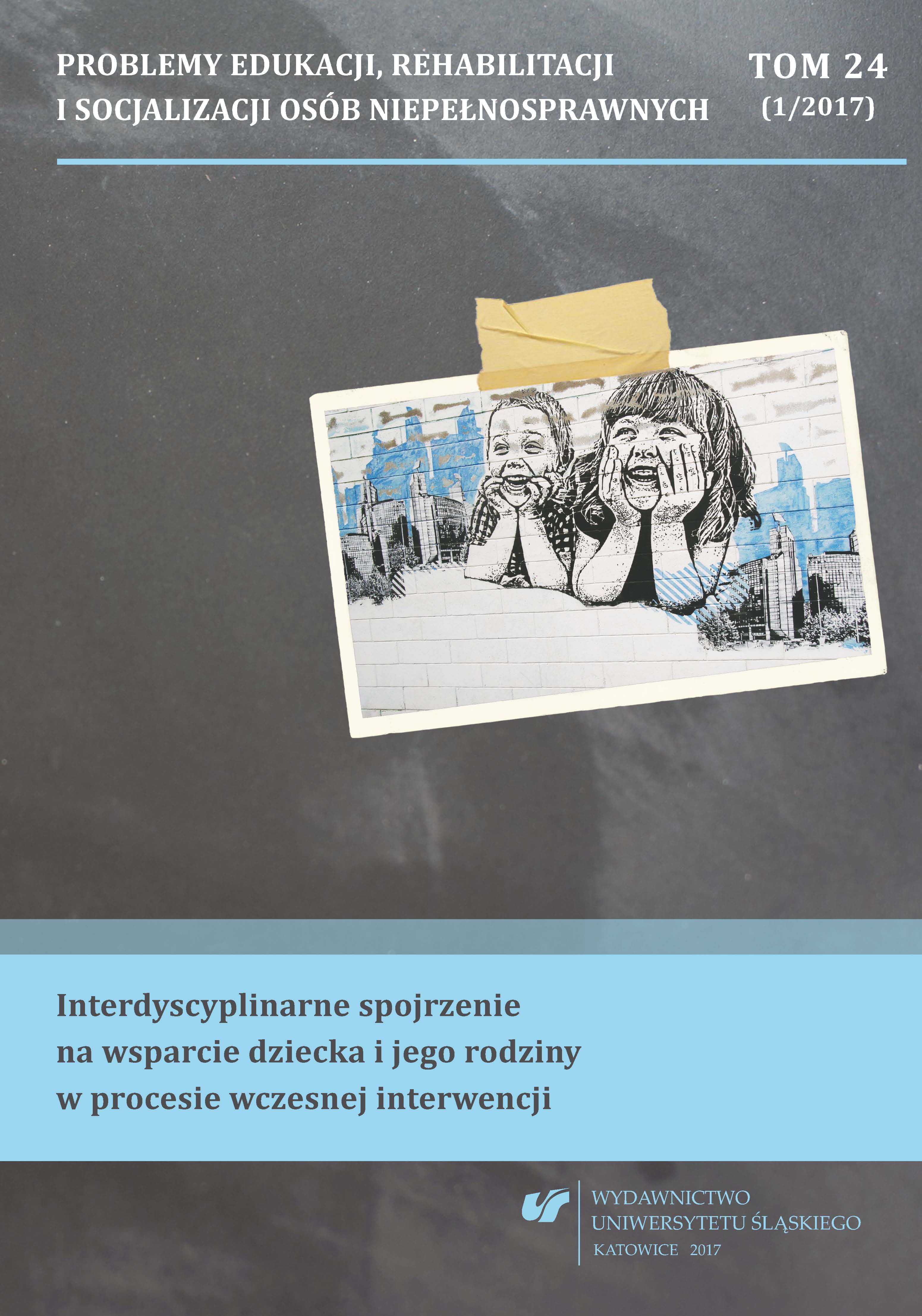 The concept of counseling as a predictor of the quality of life of families with children with visual impairment Cover Image