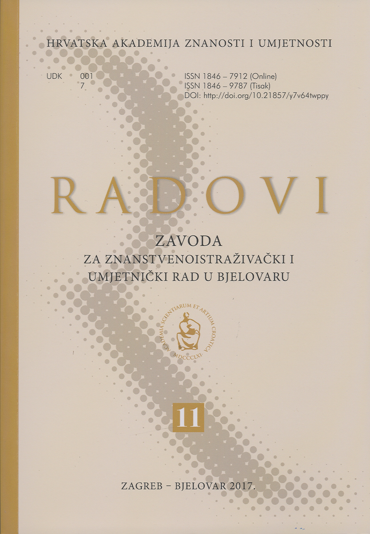 Izlaganja na predstavljanju monografije o desetgodišnjem radu Zavoda u Bjelovaru