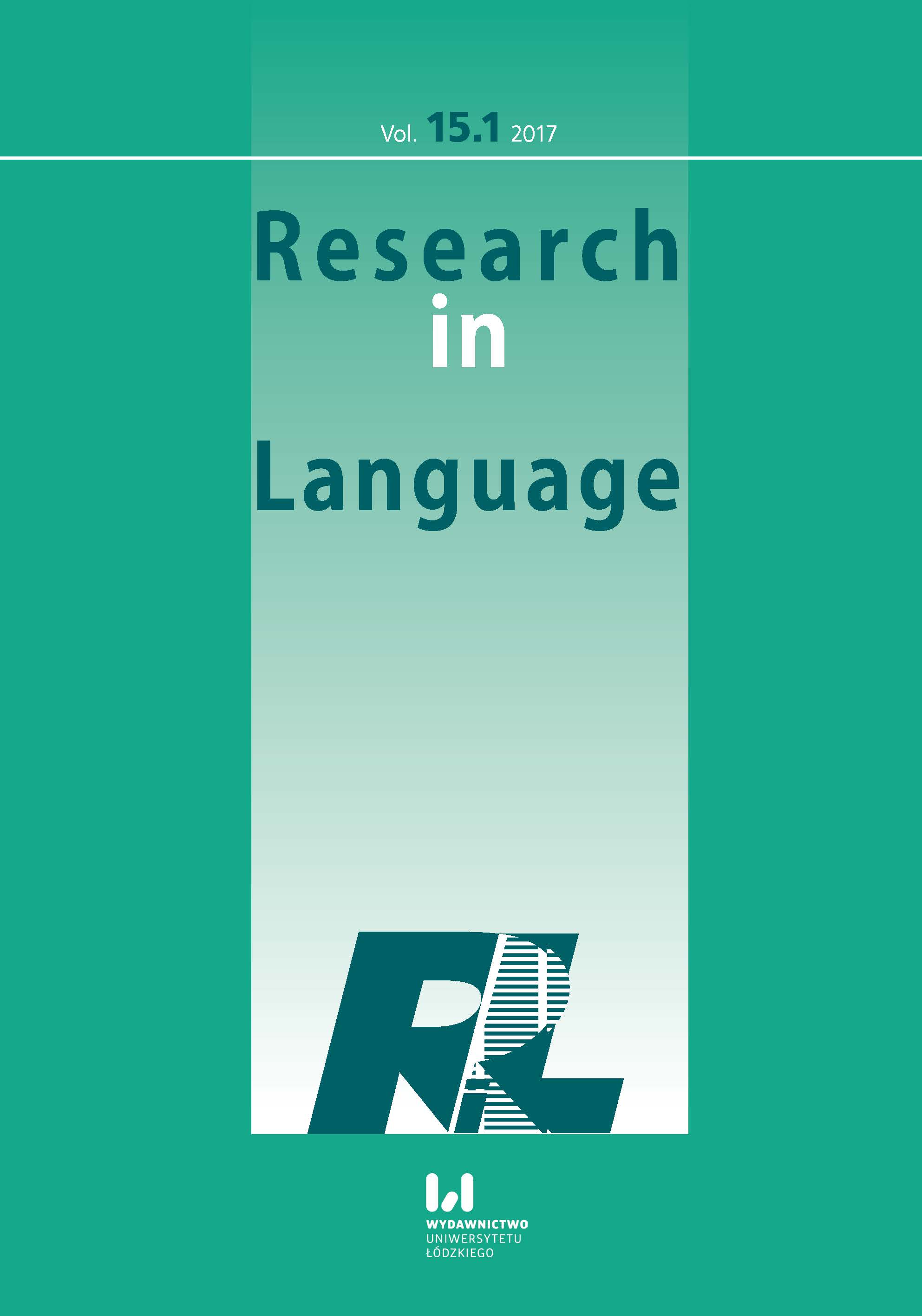 Interlocutors-Related and Hearer-Specific Causes of Misunderstanding: Processing Strategy, Confirmation Bias and Weak Vigilance Cover Image