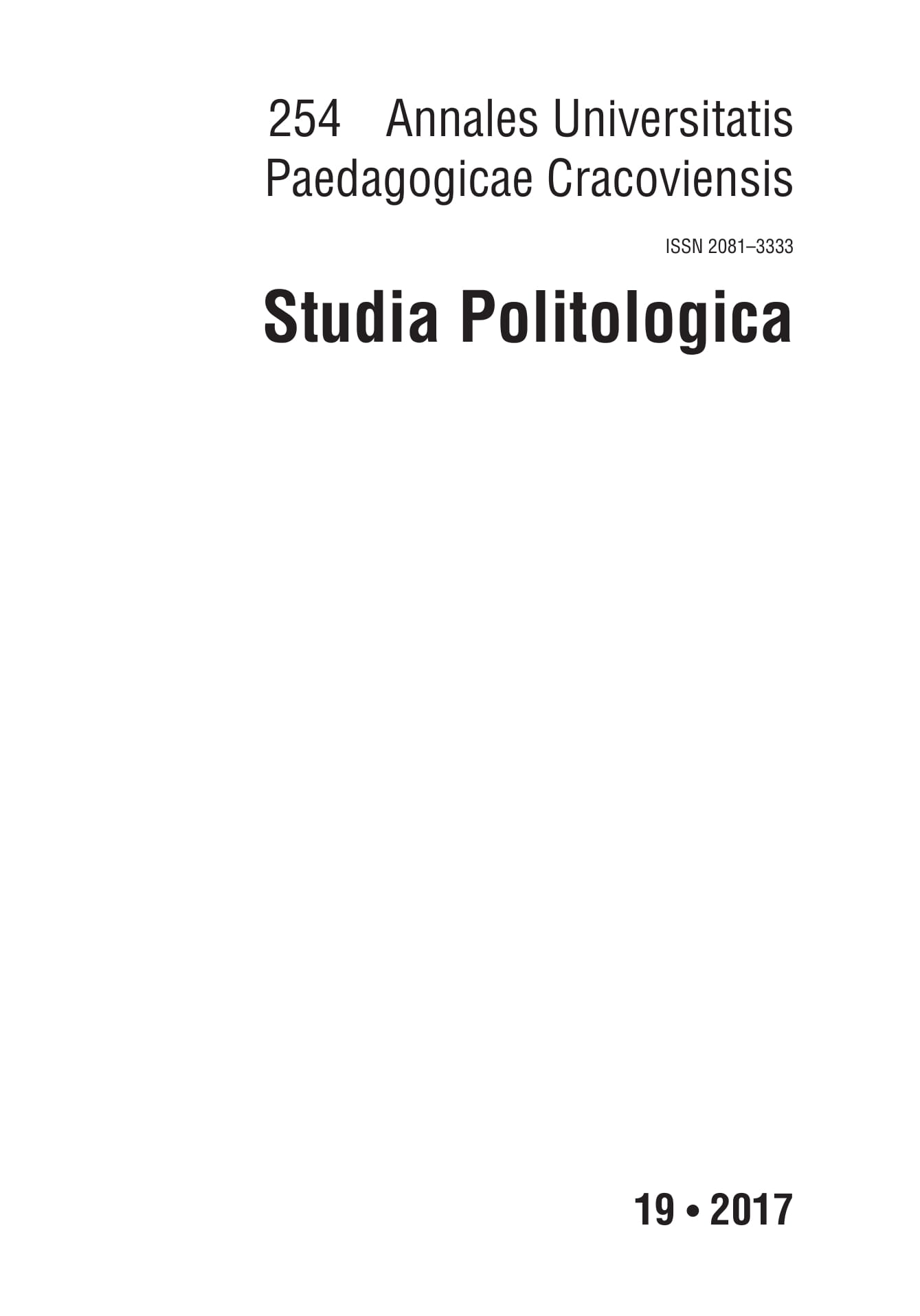 Institutionalizing the Comprehensive Approach Strategy as a Response of the European Union to the Complexity of the Modern Security Threats Cover Image