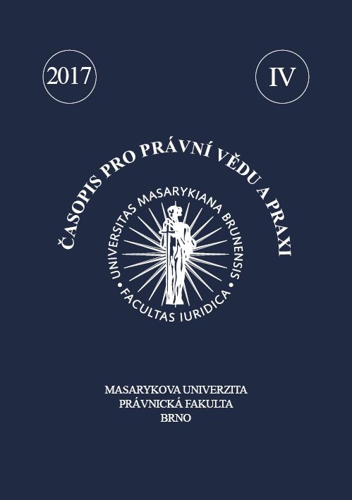 Judge Rapporteur and the Panel: On the Influence of the Panel Composition on Decisions of the Constitutional Court of the Czech Republic about Constitutional Complaints Cover Image