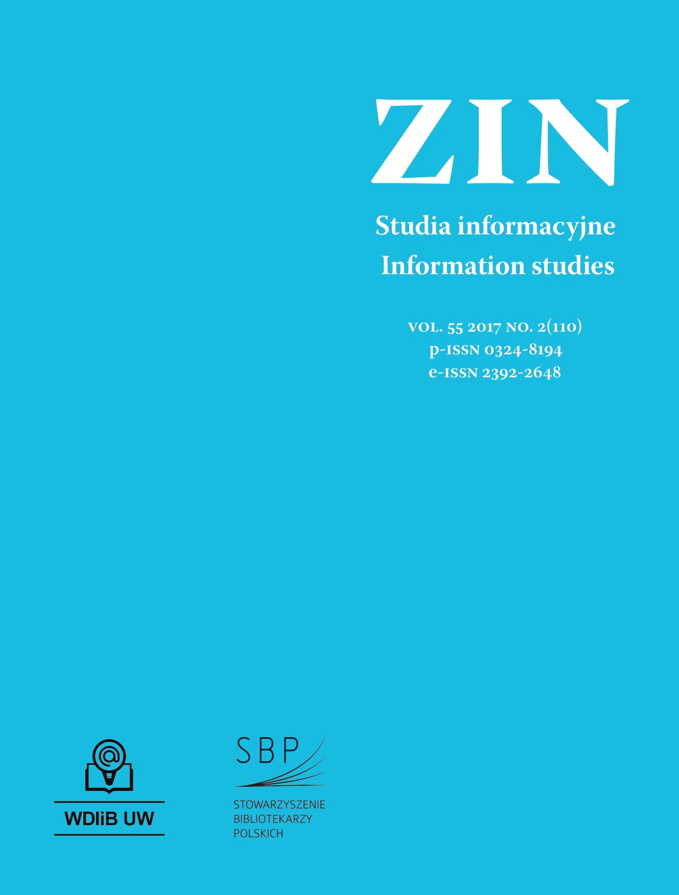 Attitudes and Behavior of Junior Researchers – Early Findings of an International Study with a Particular Focus on Polish Researchers Cover Image