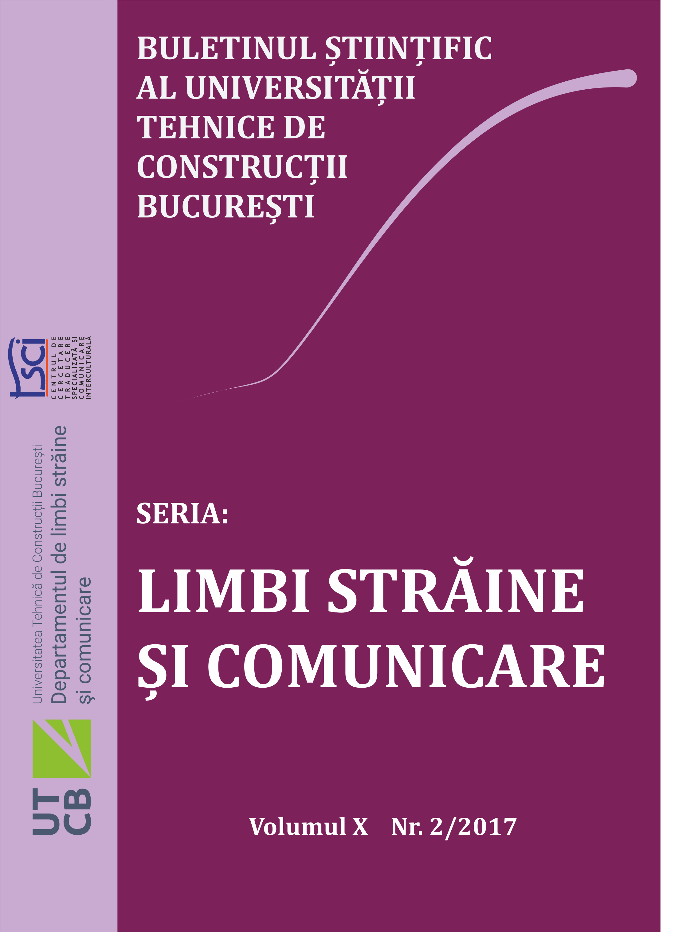 ERRORS IN THE TRANSLATION OF TECHNICAL TEXTS FROM GERMAN INTO ROMANIAN. A CASE STUDY ON THE TYPES AND CAUSES OF ERRORS Cover Image