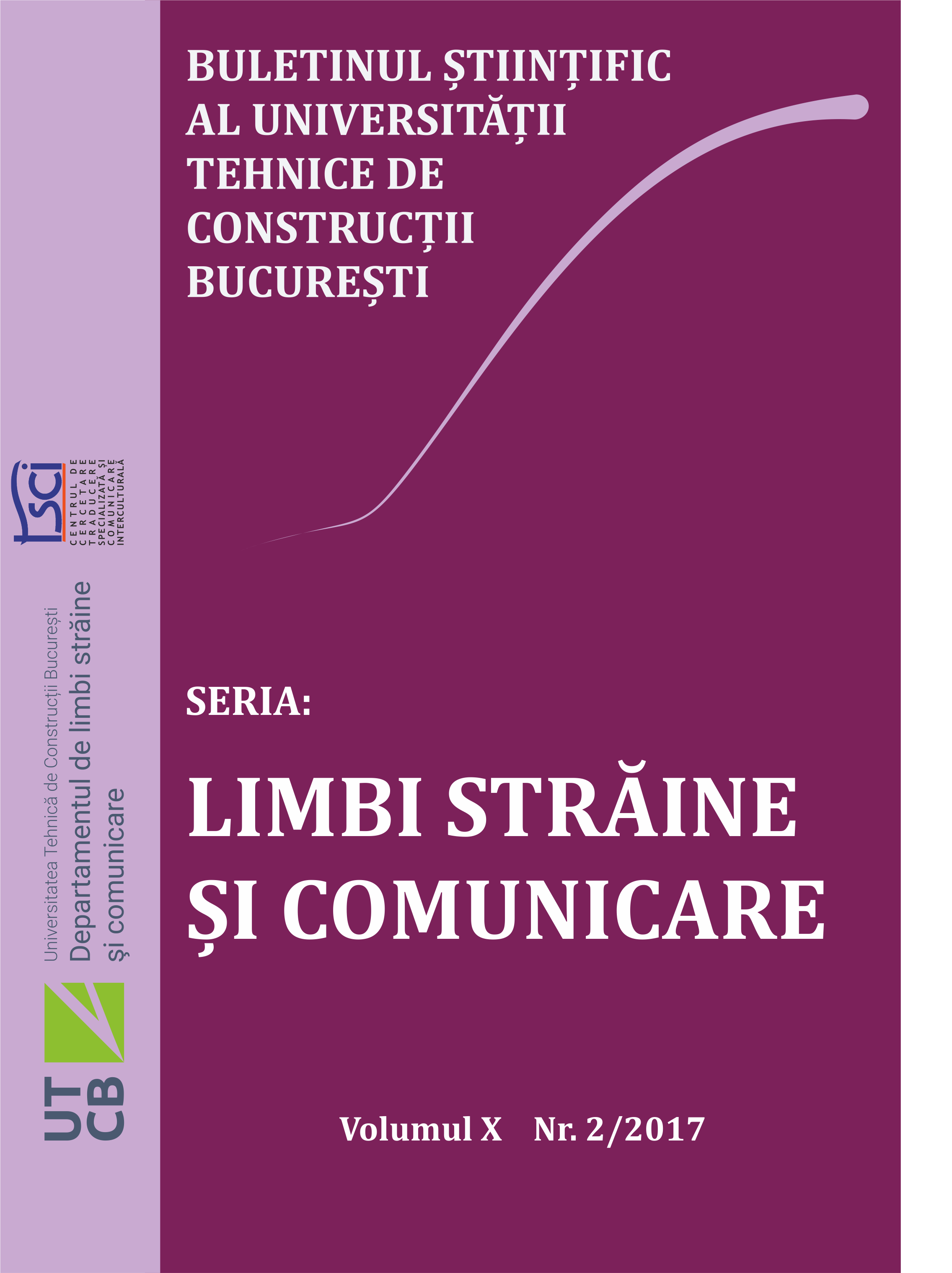 ERORI ÎN TRADUCEREA TEXTELOR TEHNICE DIN
LIMBA GERMANĂ ÎN LIMBA ROMÂNĂ. STUDIU DE
CAZ ASUPRA TIPURILOR DE ERORI ȘI A CAUZELOR
ACESTORA