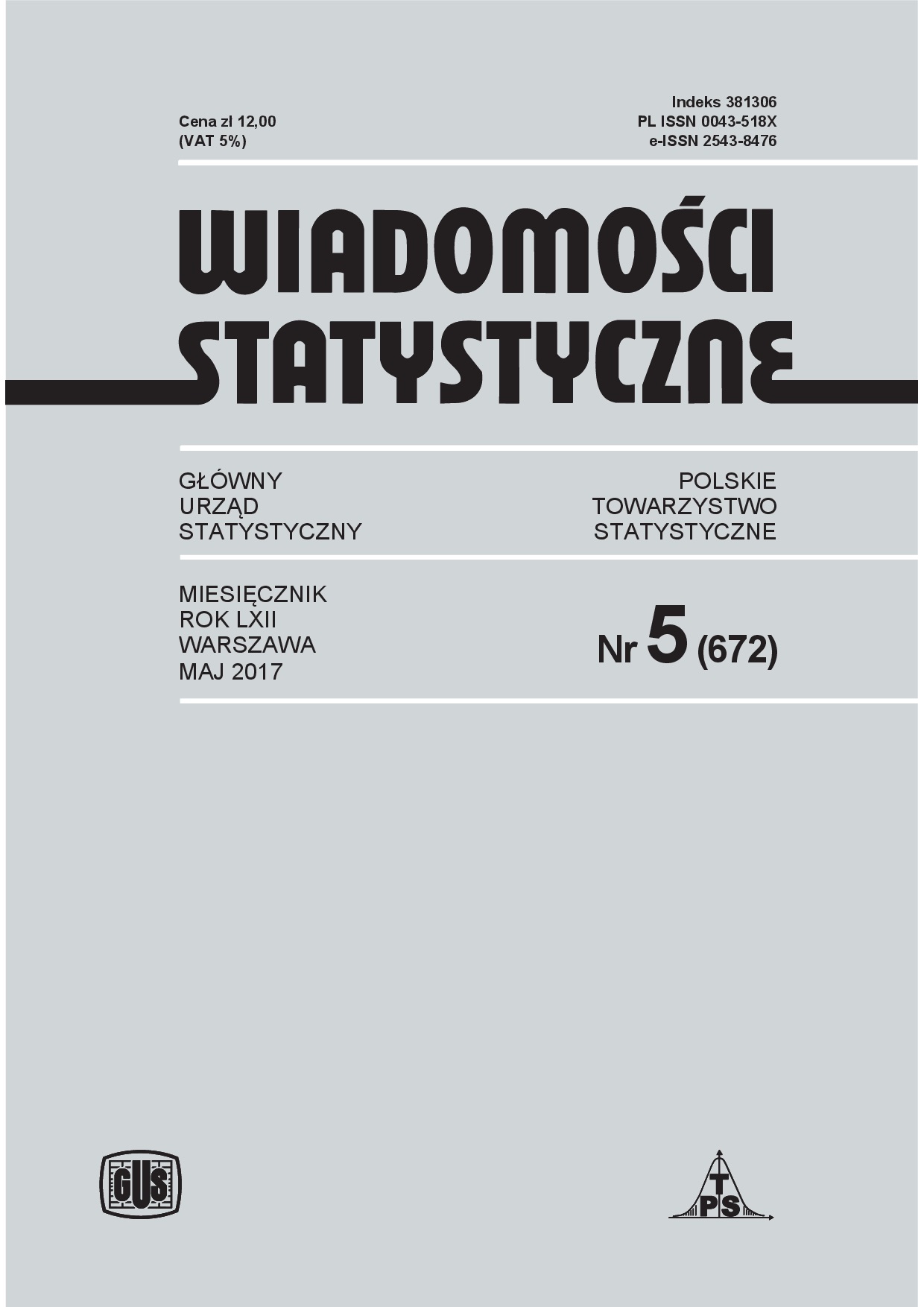 The role of official statistics representatives and academic community in the development of „Statistical News” profile Cover Image