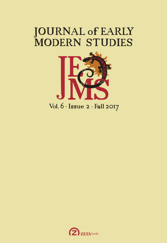 Theological Underpinnings of Joseph Addison’s Aesthetics Cover Image