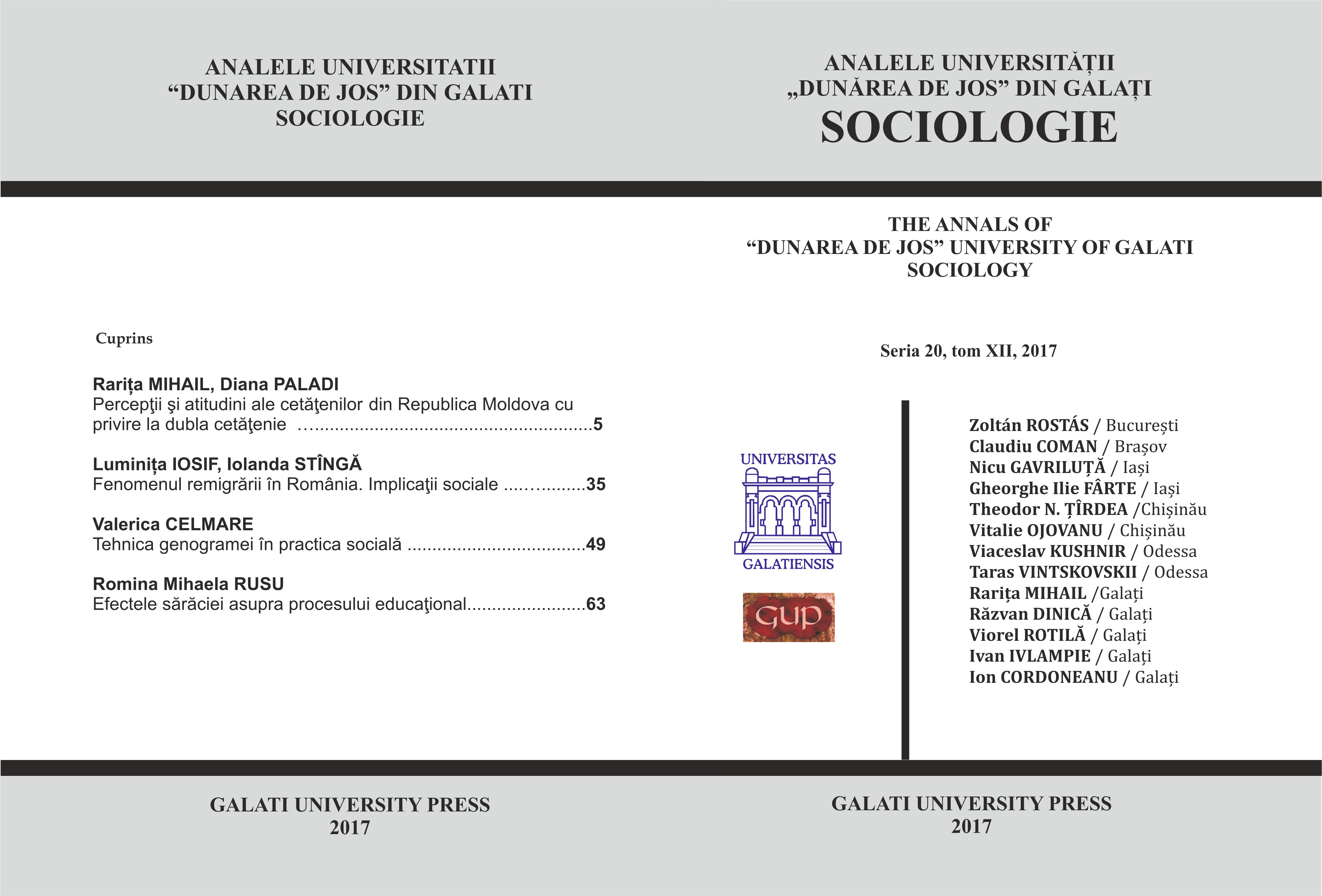 The Phenomenon of Remigration in Romania. Social Implications in Rural Areas Cover Image