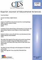 The effect of using mind maps on the development of maths and science skills Cover Image