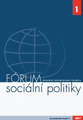 Principy veřejného financování služeb sociální péče v ČR - reflexe a návrhy systémových změn