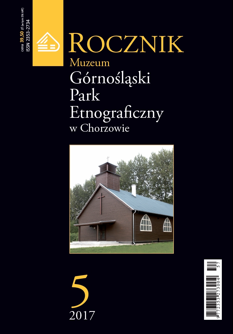 Źródła archiwalne do poznania wyposażenia gospodarstwa chłopskiego na Górnym Śląsku w XIX wieku