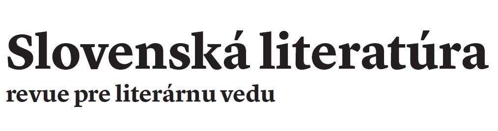 Slavic Heaven – the Idyll in Hurban´s Work Slovakia and Its Literary Life Cover Image