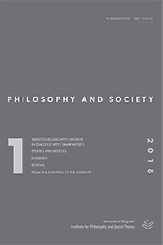 Overview of Conferences in the Institute for Philosophy and Social Theory in 2017. Cover Image