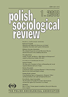 The Cultural Perspective in Social Movement Theories and Past Research on the Solidarity Movement Cover Image