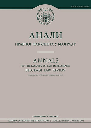 Constitutional Shaping of the Regulatory Powers of the Autonomous Province of Vojvodina – Ten Years of Application of the Constitution of the Republic of Serbia Cover Image