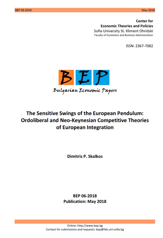 The sensitive swings of the European pendulum: Ordoliberal and Neo-Keynesian competitive theories of European integration Cover Image