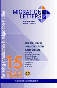 Violent Crime and Immigrant Removals:
Reasons and Determinants of Immigrant Deportations, 1908-1986