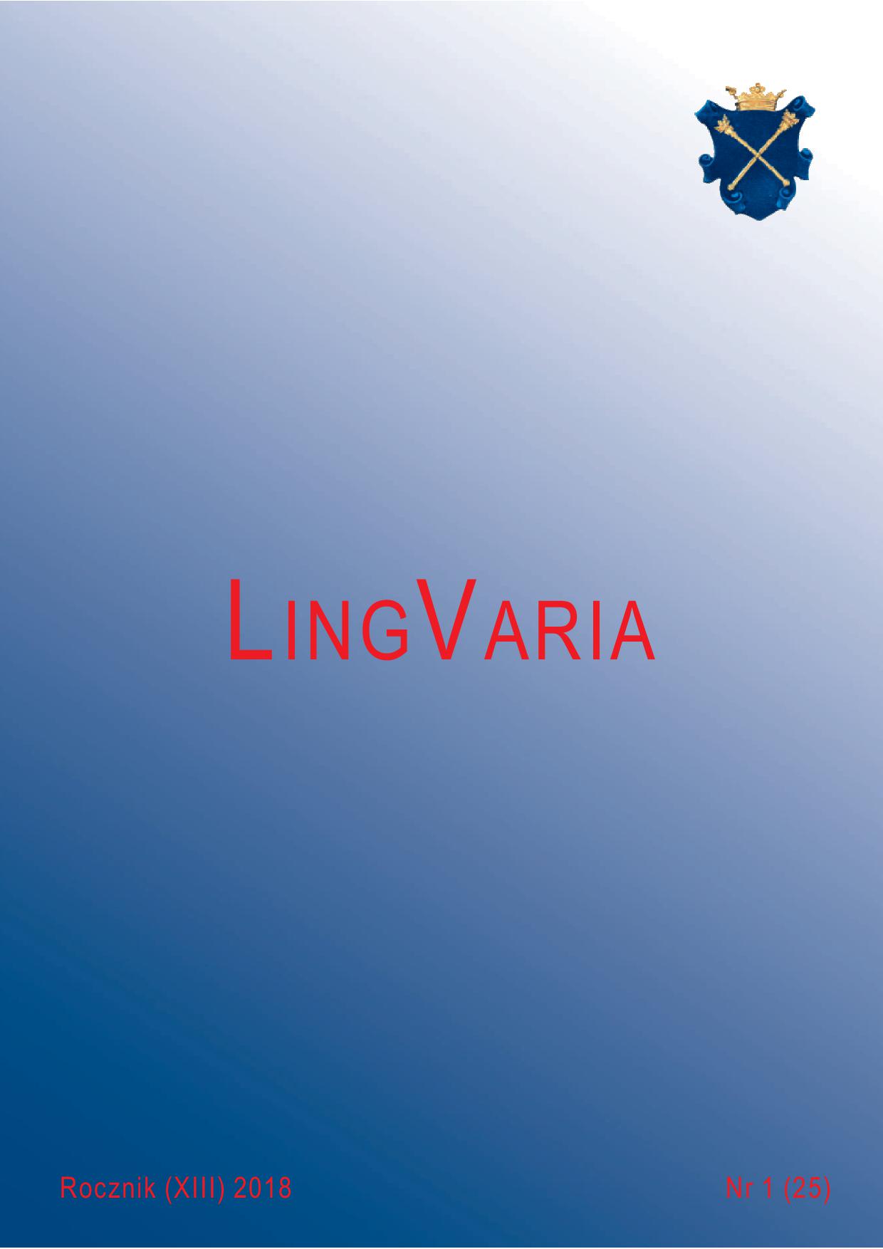Remarks on the elision of labial consonants in contemporary Polish media Cover Image