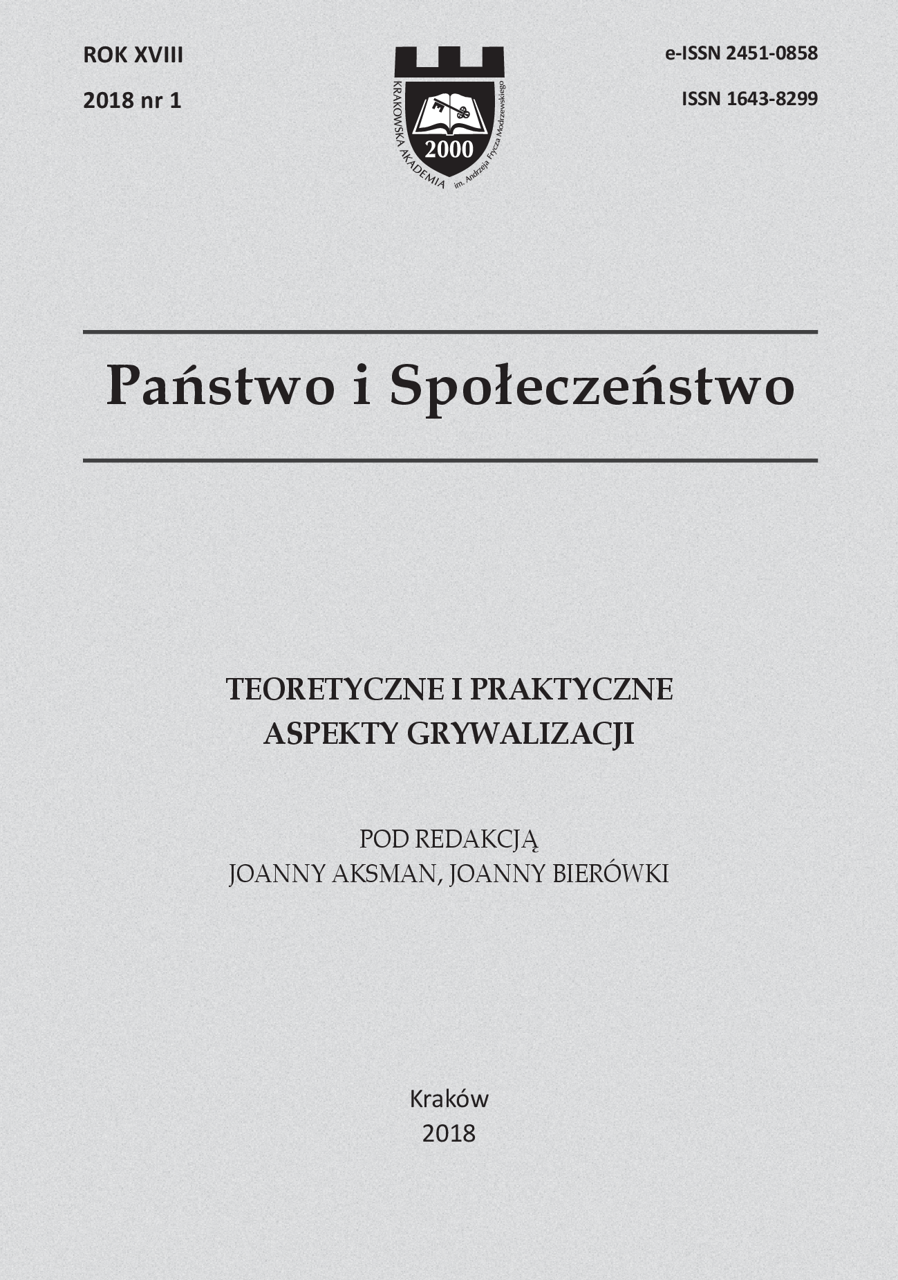 O urzeczywistnieniu gry i mistyﬁkacji rzeczy.