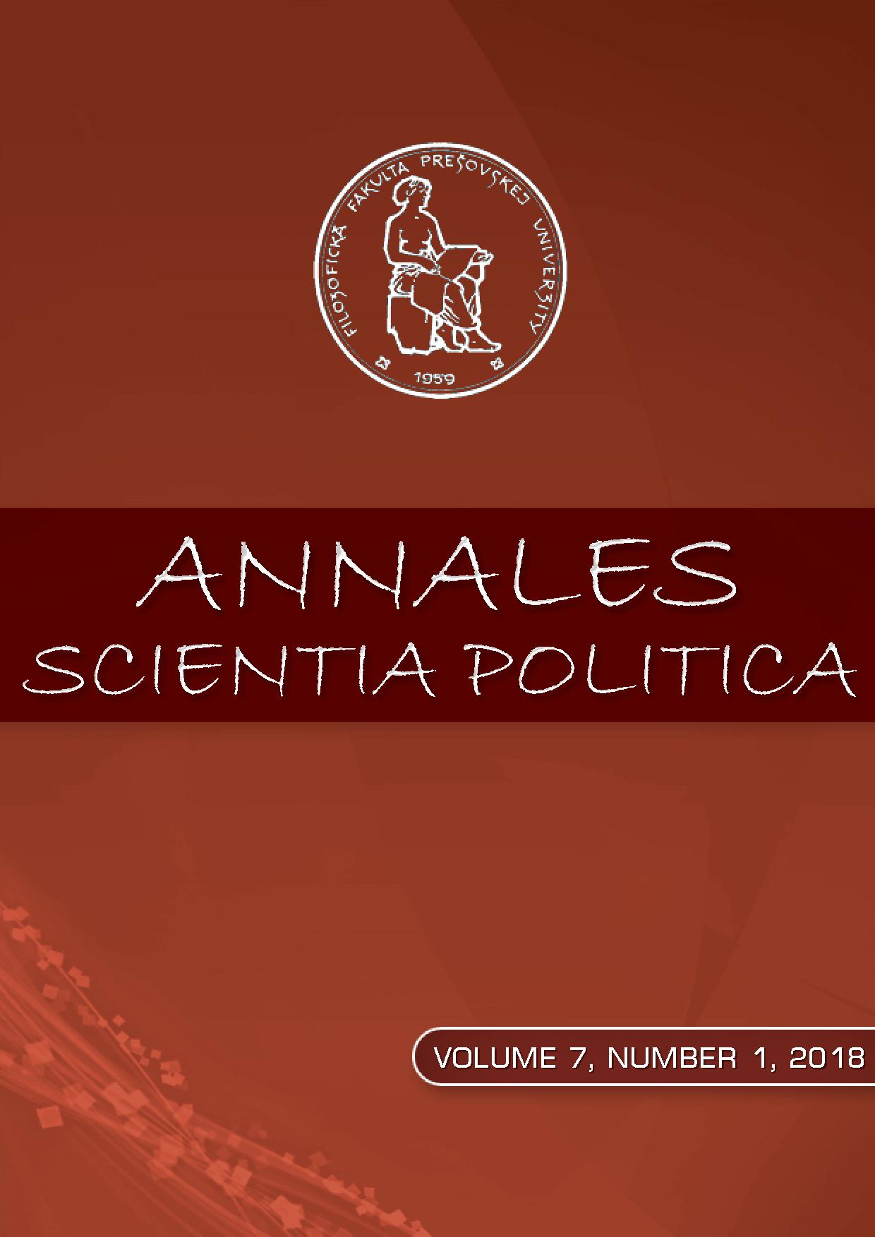 REDAKCIU ANNALES SCIENTIA POLITICA NAVŽDY OPUSTIL VLADIMÍR DANČIŠIN