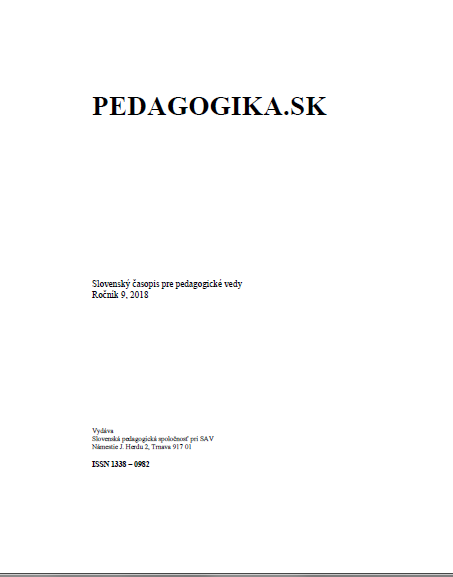 Vedecké postoje žiakov k realite a rozvíjanie prírodovednej gramotnosti v učebnici biológie pre 5. ročník základnej školy