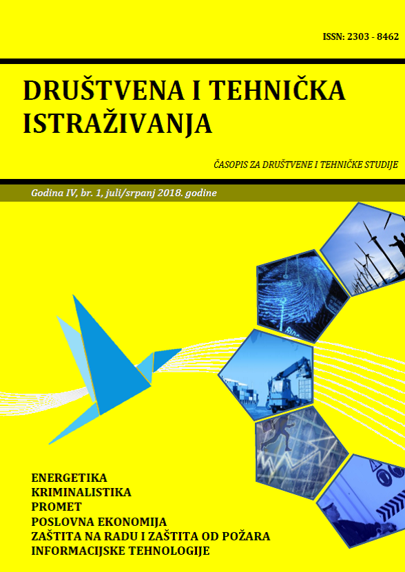 SOCIAL DISORGANIZATION THEORY TESTING IN THE LIGHT OF BOSNIAN REALITY – CRIMINOLOGICAL AND SECURITY DISCOURSE Cover Image