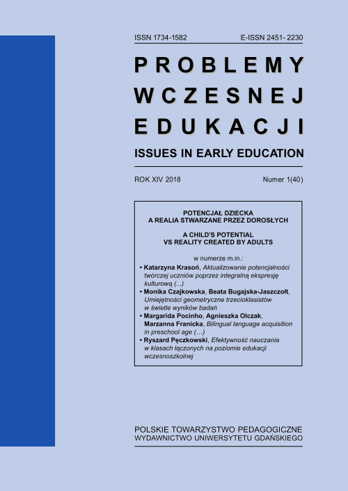 Bilingual language acquisition in preschool age: The emotional context of kindergarten daily routines Cover Image