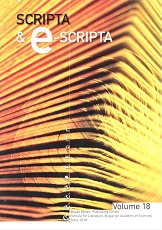 Elka Mircheva. Old Redaction Menologia (Structured According to Studion Typikon) and New Redaction Menologia (Structured According to Jerusalem Typikon) – Translations, Redactions, Transformations, Linguistic Peculiarities Cover Image