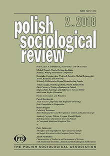 Debt Experience of Facebook Users in Poland.
A Conceptual Model and Empirical Test Cover Image