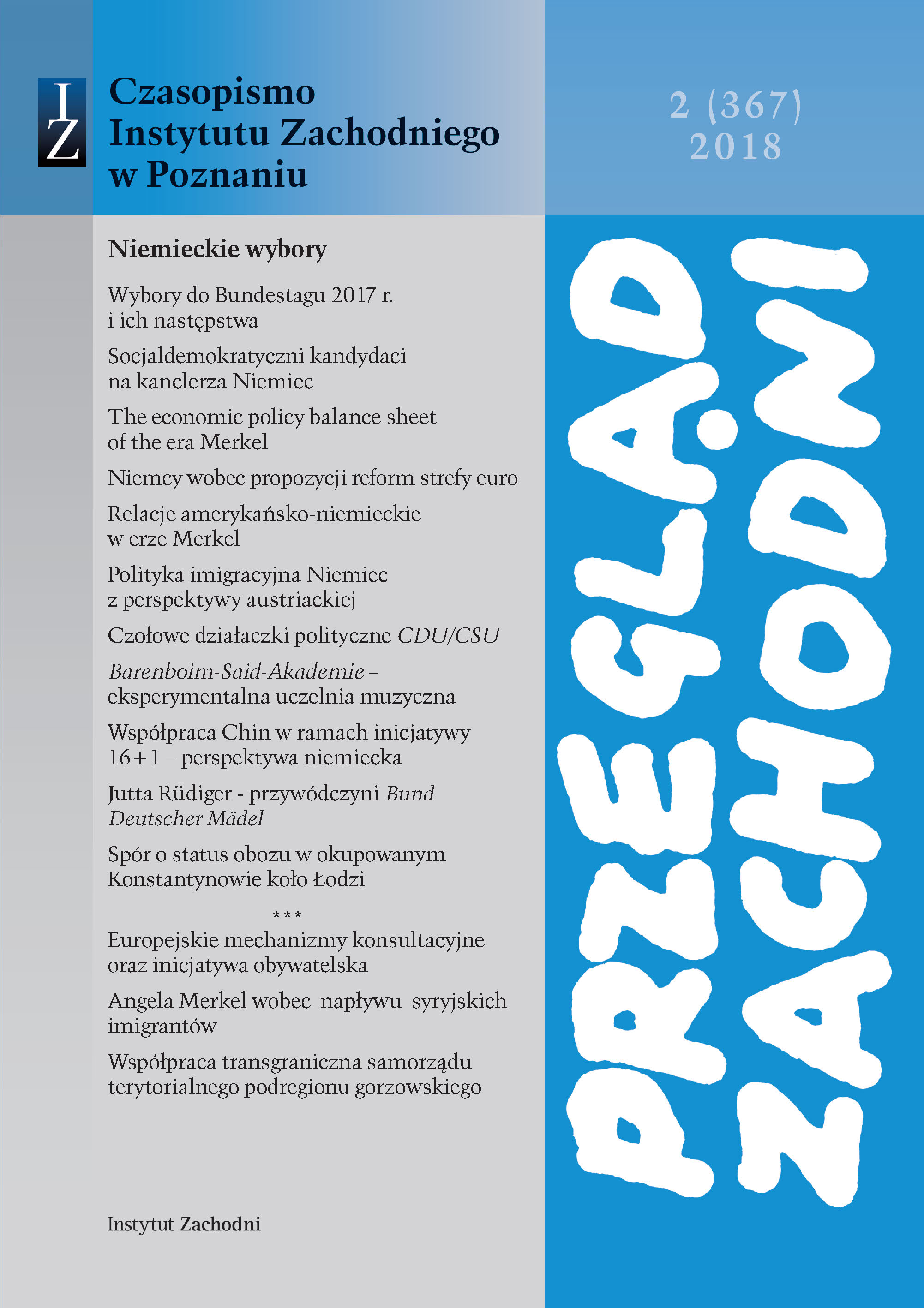 Analiza krytyczna mechanizmów konsultacji on-line Komisji Europejskiej oraz europejskiej inicjatywy
obywatelskiej a propozycje na rzecz zwiększenia partycypacji publicznej w Polsce